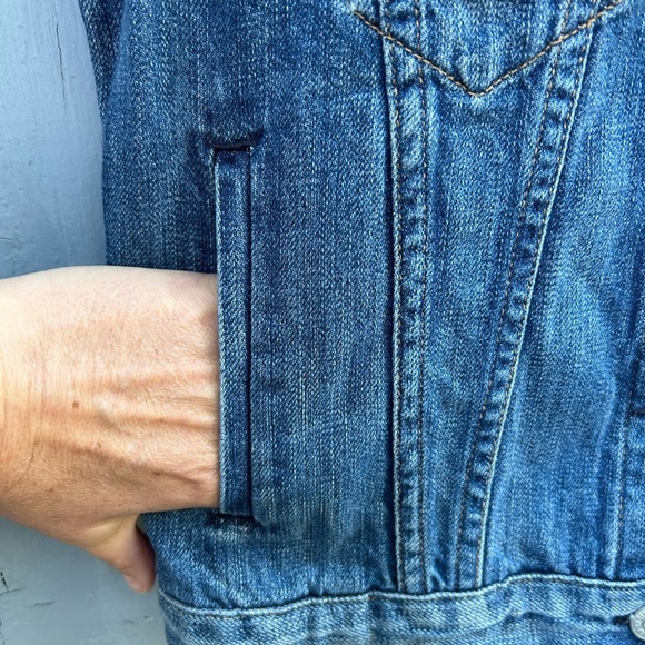 Rag and Bone Burney Denim Vest, Small - Picture 8 of 9
